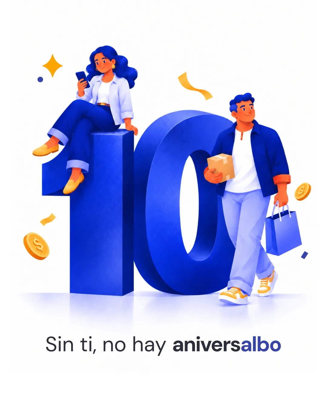 10 años de albo. Sin ti, no hay aniversalbo.