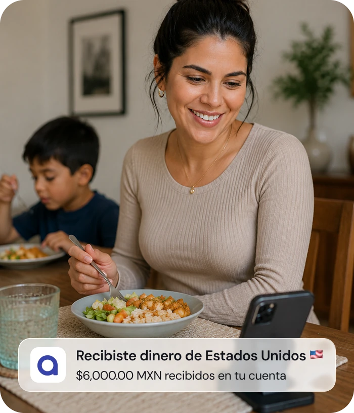 Recibir dinero desde Estados Unidos