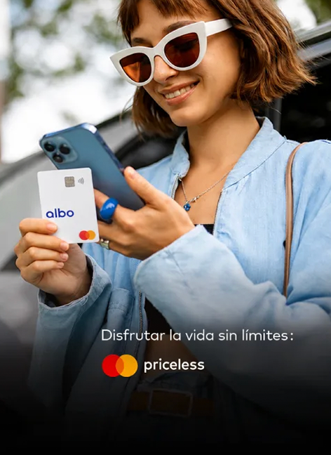 Logos de albo y master card